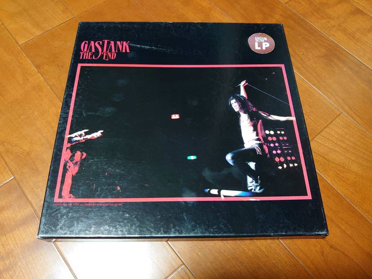 GASTANK/ガスタンク THE END 2枚組LP 特典付 GASTUNK拍卖