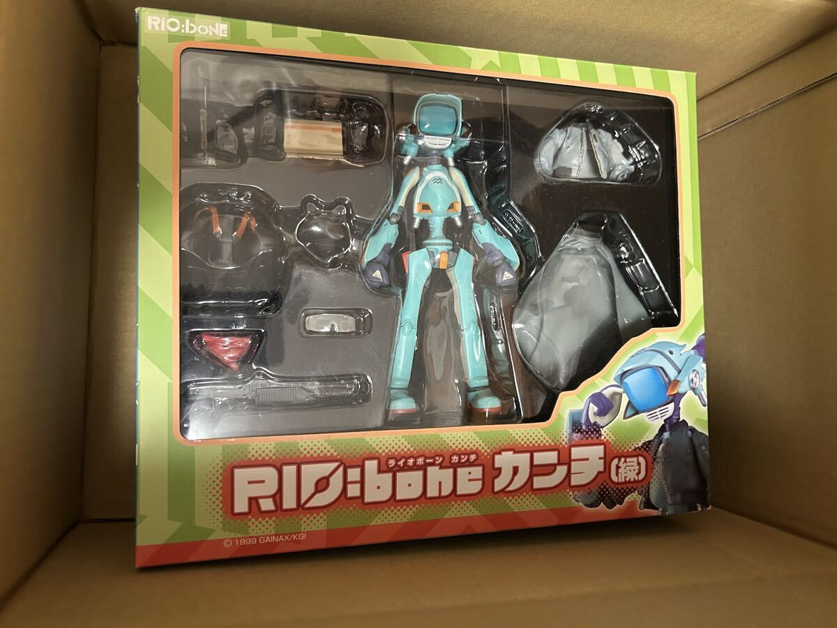 千値練 RIO:bone ライオボーン カンチ (緑) フリクリ フィギュア FLCL リオボーン拍卖