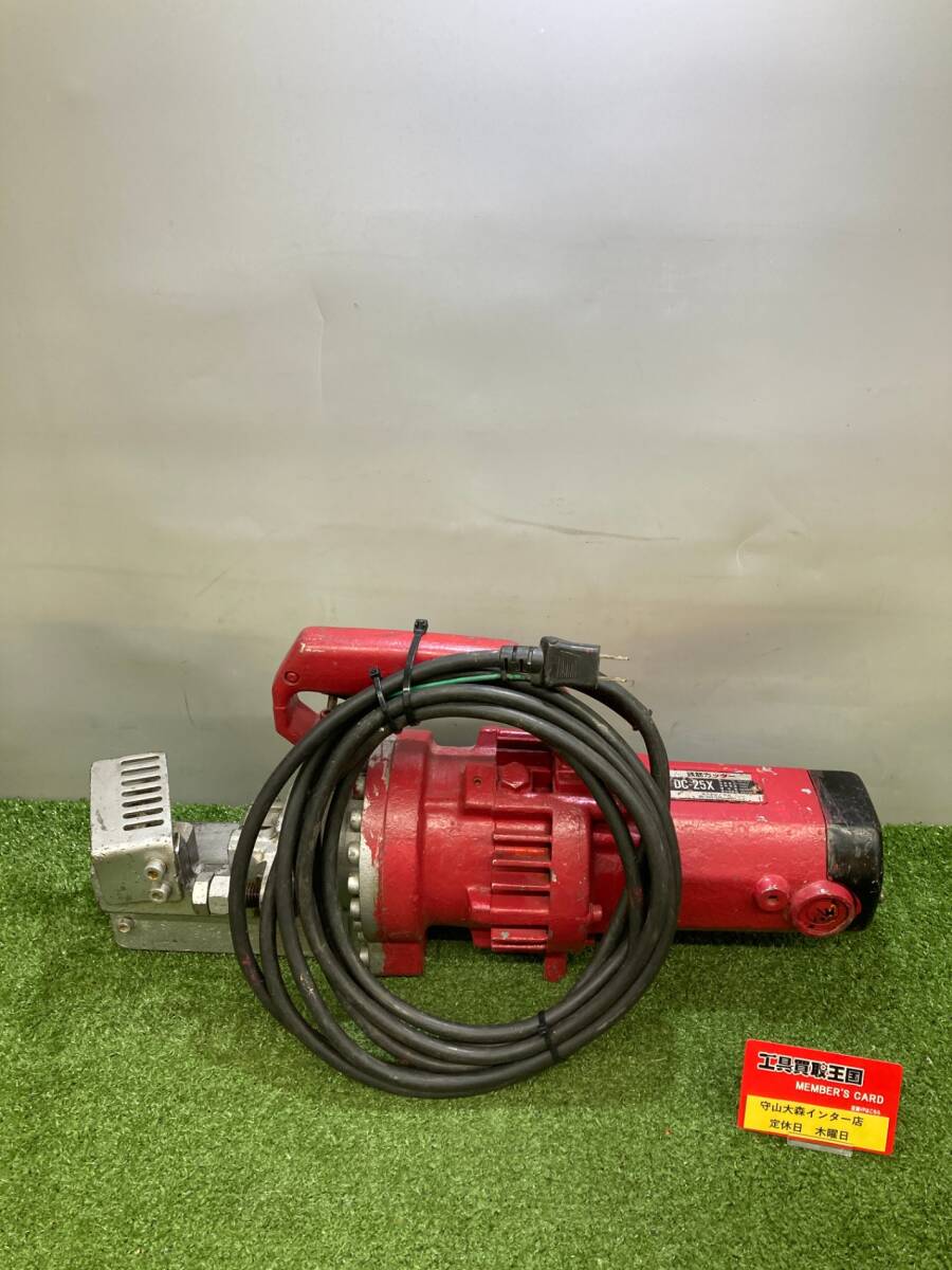 【中古品】【0921】石原機械 鉄筋カッター DC-25X ITLP5XT9A7LG拍卖