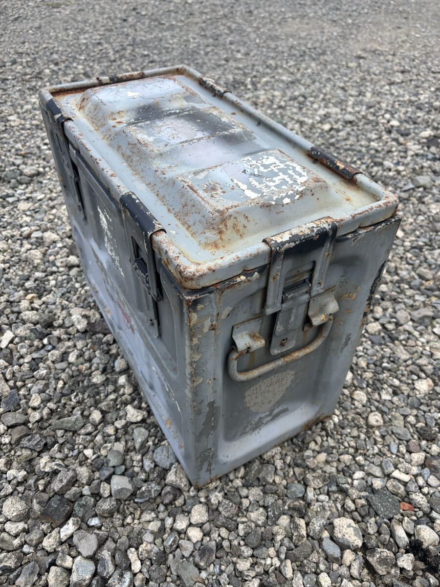 米軍 放出品 ヴィンテージ 1970s アンモカン 弾薬箱 AMMO BOX 収納ボックス 拍卖