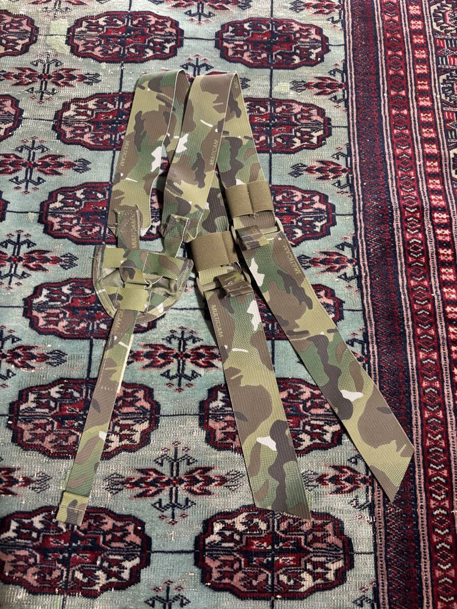 米軍 放出品 EAGLE マルチカム WAR BELT サスペンダー拍卖