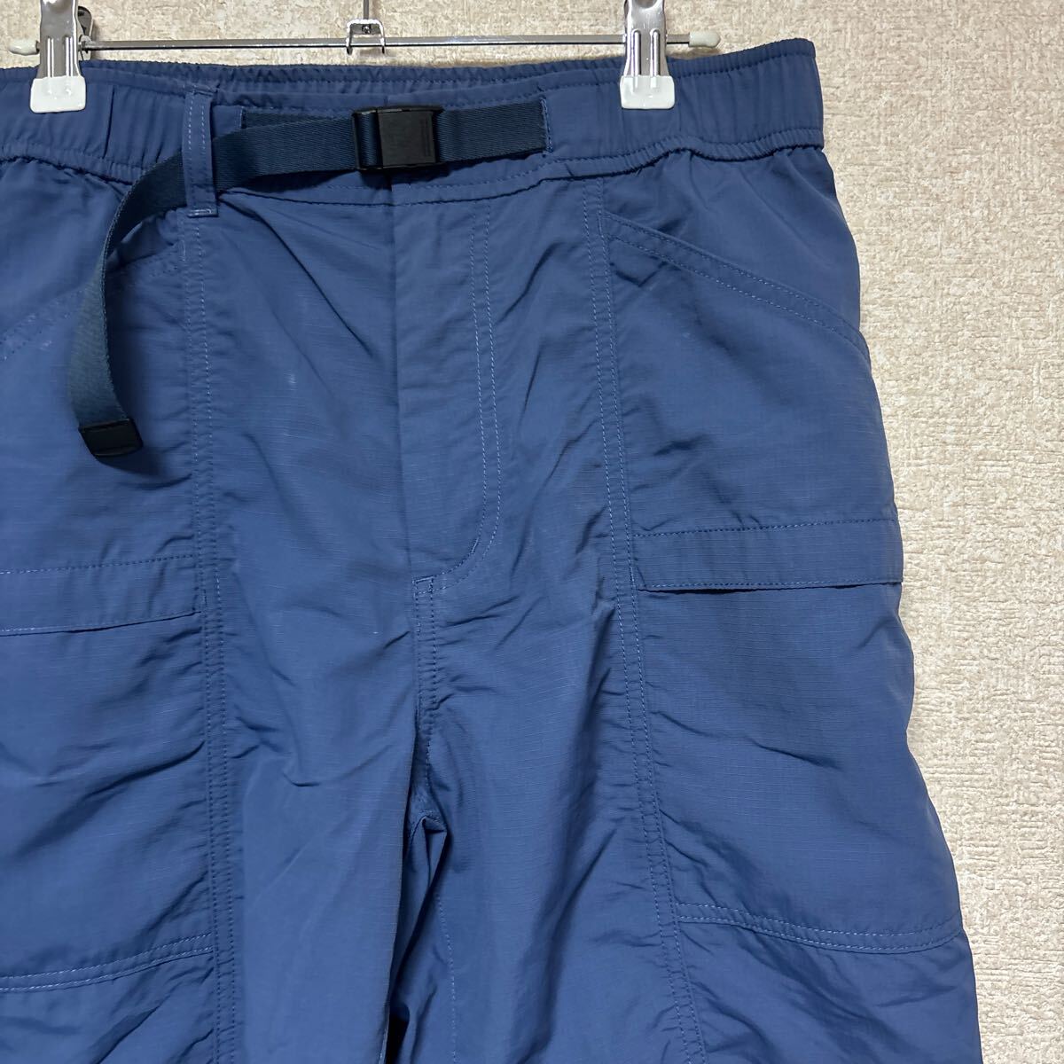 UNIQLO ユニクロ ギアショーツ M ウエスト76〜84 321-434856 ブルー系 ショートパンツ ハーフパンツ拍卖