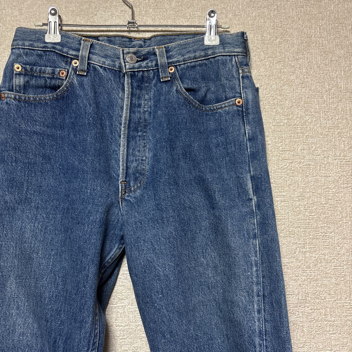 90s levi's リーバイス 501 USA製 刻印552 ビンテージ デニム ボタンフライ デニム ジーンズ W30L36 メンズSサイズ相当拍卖