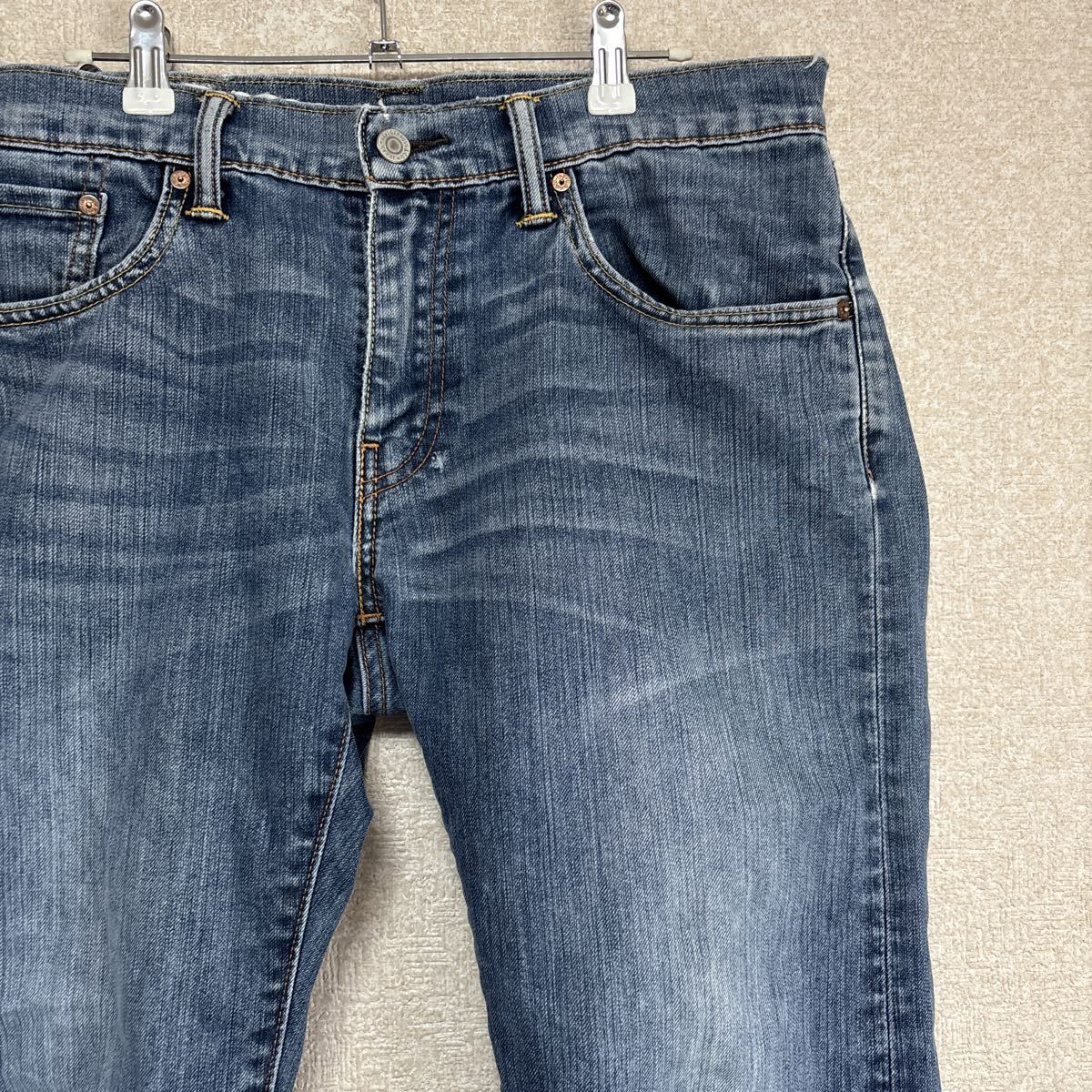 【鬼髭 ハチノス】 levi's リーバイス 502 刻印3269 6部丈 デニムパンツ ハーフパンツ W32 メンズLサイズ相当 PC9-19306-0004拍卖