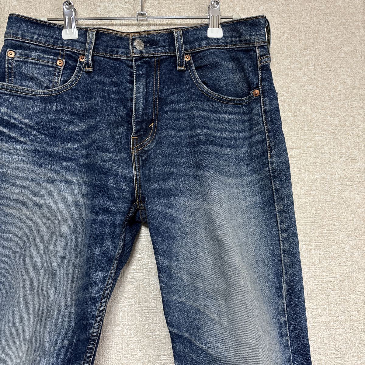 【鬼髭 ハチノス】 levi's リーバイス 502 刻印5222 ベトナム製 ストレッチ デニムパンツ 28×32 メンズMサイズ相当 PC9-29507-0138拍卖
