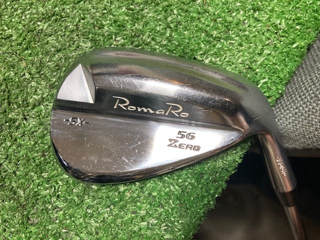 全国送料無料 中古ウェッジ 56° ロマロ SX 56ZERO ダイナミックゴールドTOUR ISSUE 35インチ  Y3349拍卖