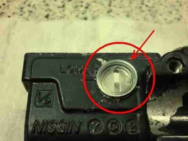 ★Fブレーキマスター レベル窓OHセット ☆3/ 直径Φ18mm用 格安郵便発送 RZ125 RZ250 RZ350 RZV500R AF28 AF35 ライブディオ ZX拍卖