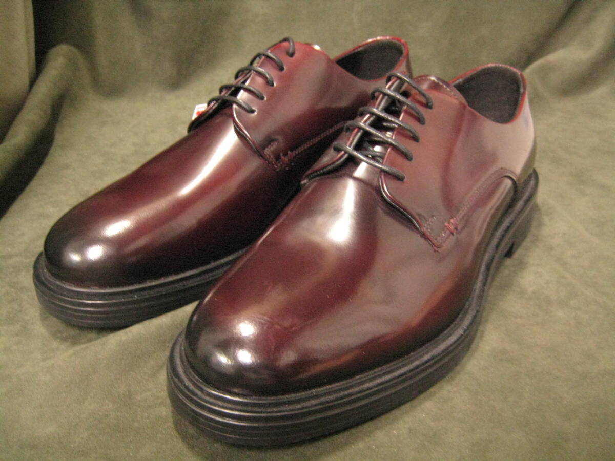 未使用 ZARA ザラ ビジネスシューズ UK9 (27.5cm) スムースレザー ブラウン 靴拍卖