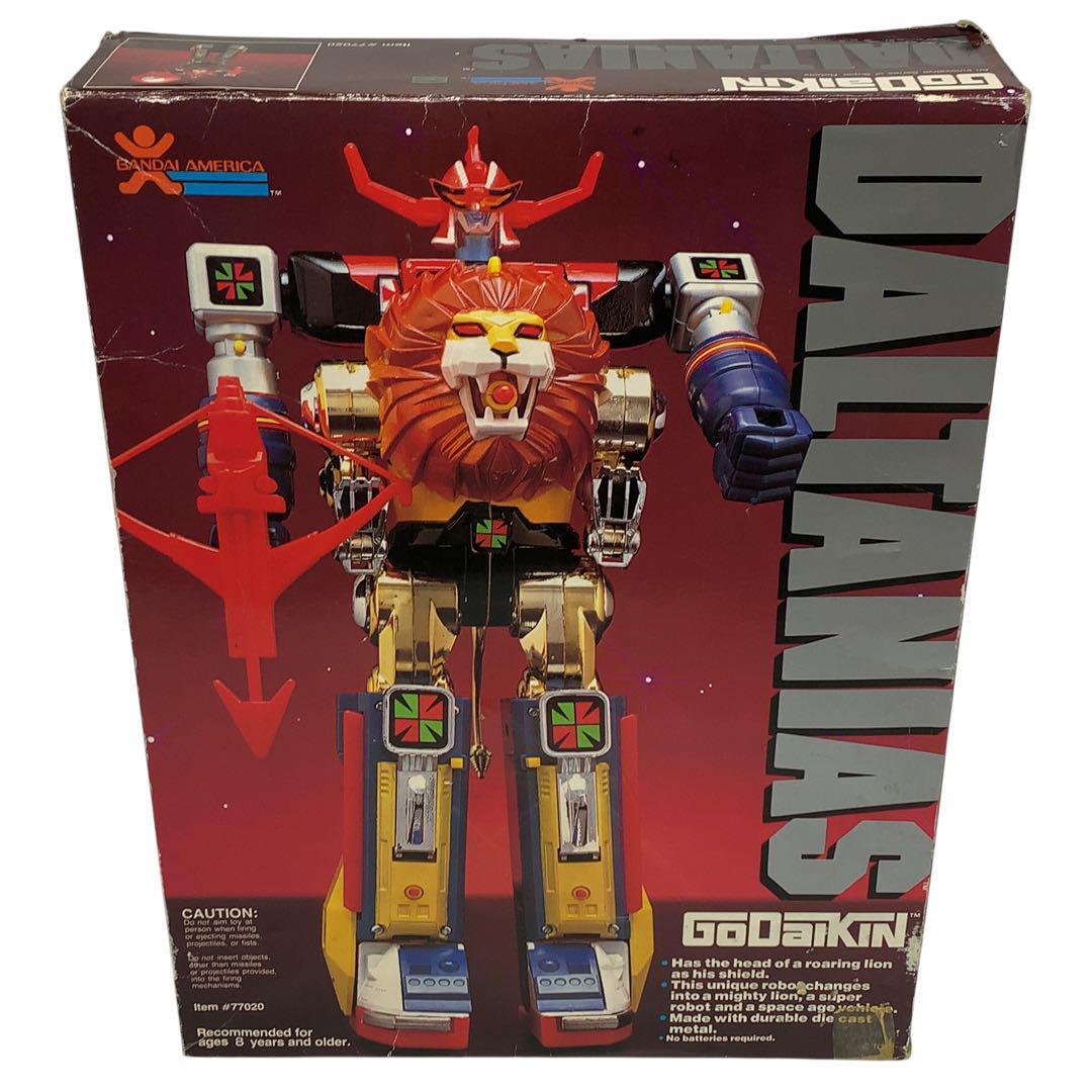 美品 ゴダイキン 世界の超合金 未来ロボ ダルタニアス バンダイアメリカ 当時物 超合金拍卖