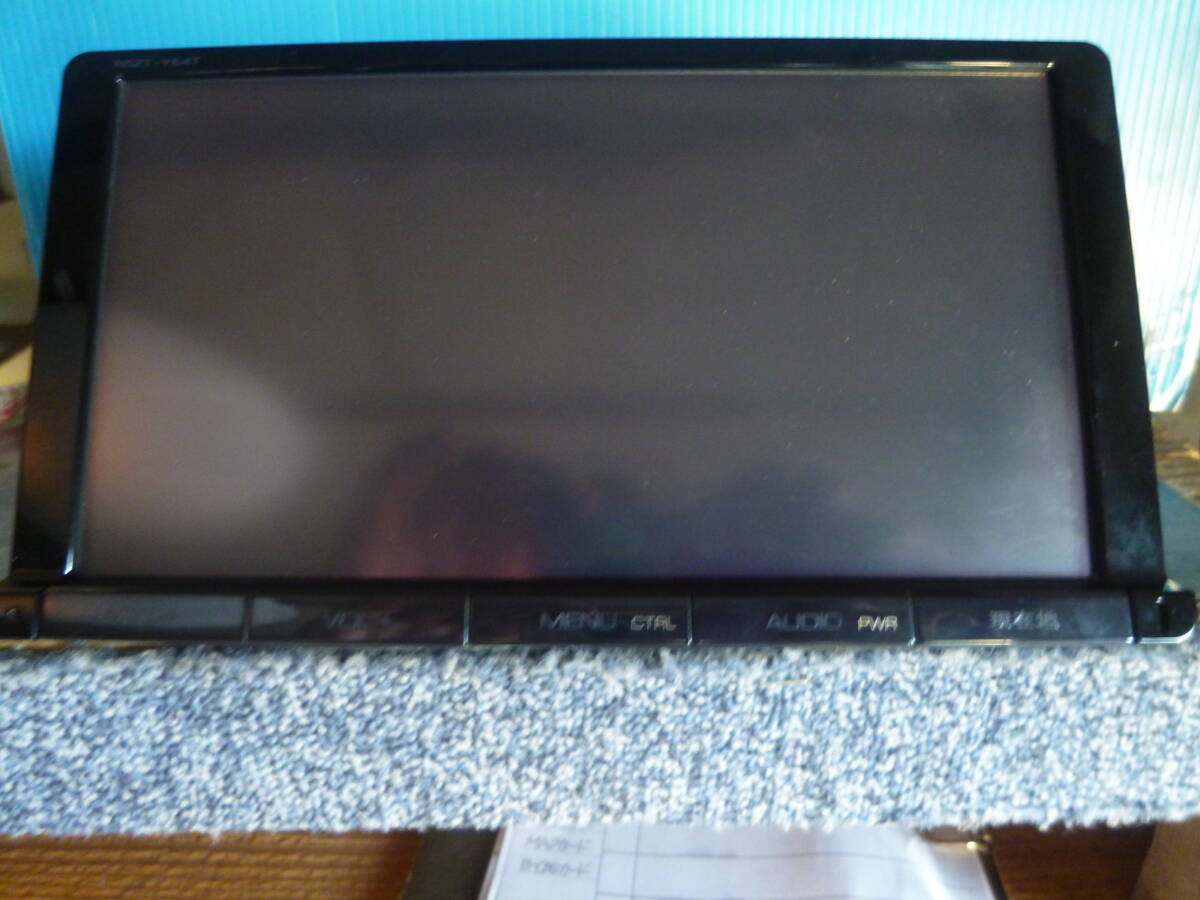トヨタ純正メモリーナビ、NSZT-Y64T,ジャンク品拍卖