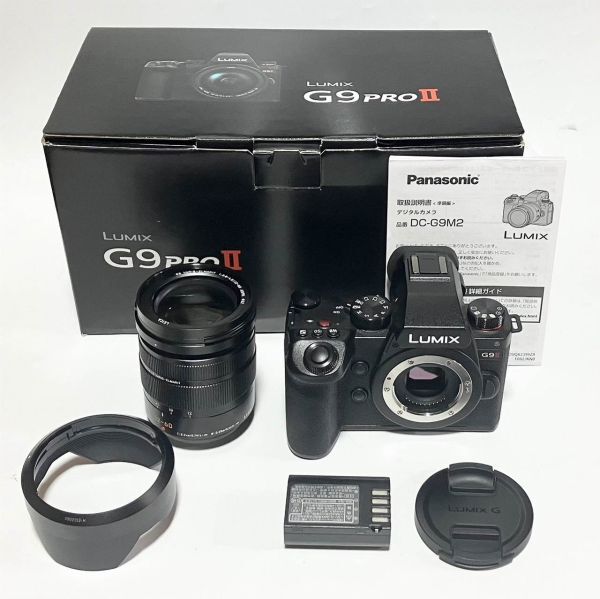 571ショット!元箱付き!新品級★パナソニック ルミックス G9 MarkII レンズキット ブラック DC-G9M2L★ 20250713_B0CHLMR9TM_G01005拍卖