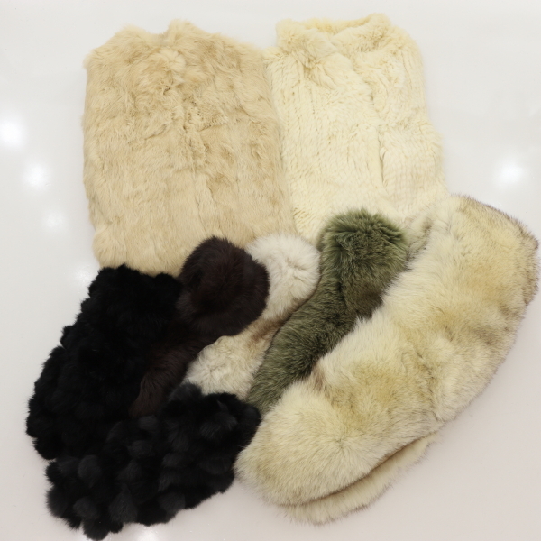 ☆サガフォックス他 毛皮コート&ストール8枚組拍卖