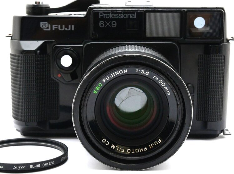 FUJIFILM 富士フイルム GW690II 300089 黒 中判 フィルムカメラ拍卖