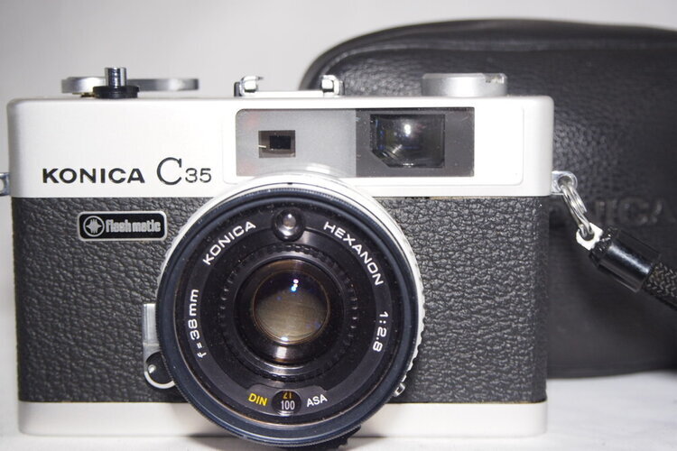 KONICA C35 fiash matic 整備済み 動作品 フィルムカメラ拍卖