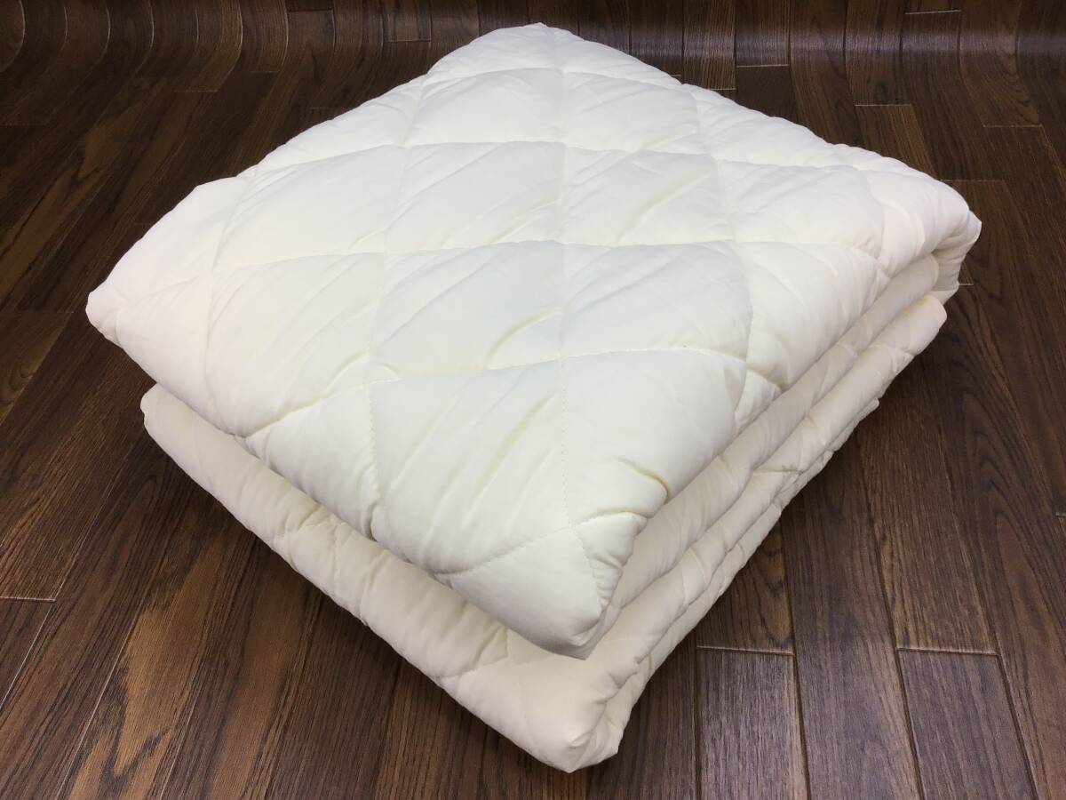 【新品】ウォッシャブル ボリューム ベットパット抗菌防臭・防ダニ シングルサイズ拍卖