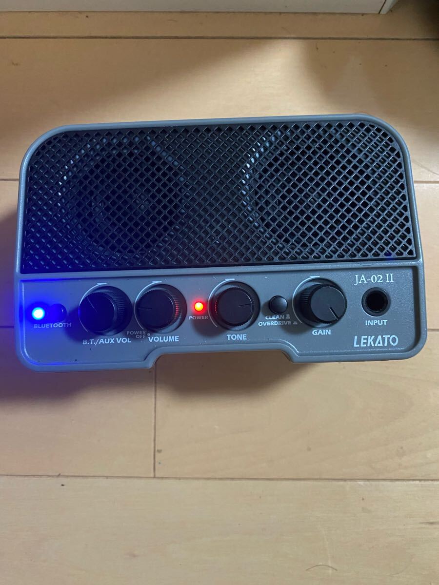 JA-02 II LEKATO ミニ ギターアンプ 充電式 USB拍卖