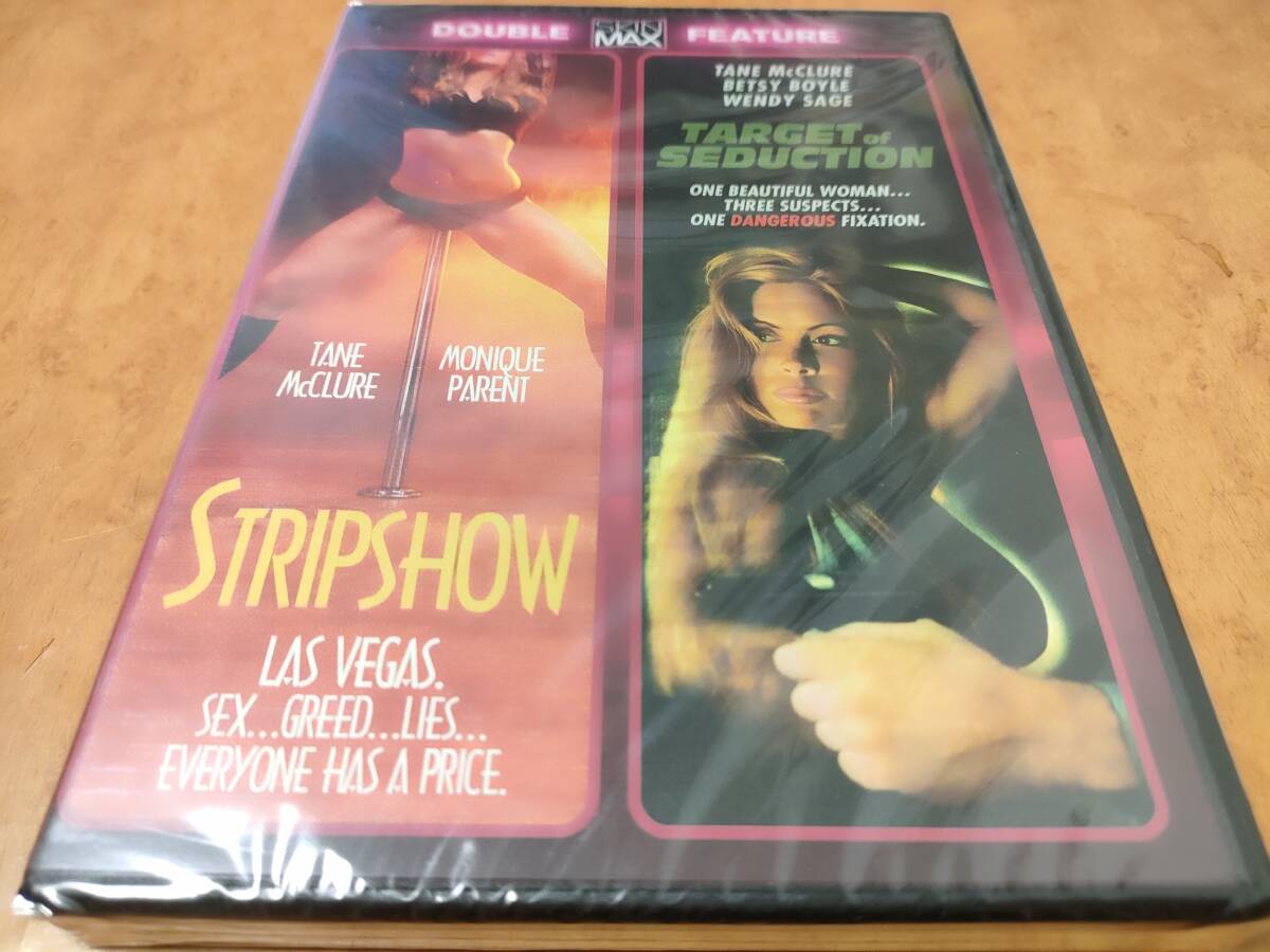 Stripshow/Target of Seduction 未開封輸入盤DVD テイン・マクルーア/モニーク・パレント/Wendy Sage/Betsy Boyle/Tane McClure拍卖