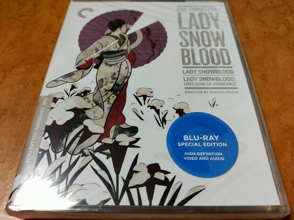 修羅雪姫/修羅雪姫 怨み恋歌 未開封輸入盤Blu-ray 梶芽衣子/地井武男/原田芳雄/吉行和子/伊丹十三/根岸明美/阿藤海/Criterion Collection拍卖