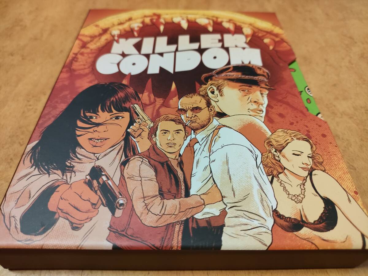 キラーコンドーム ディレクターズカット完全版 未開封輸入盤4K Ultra HD+Blu-ray ウド・ザメル/ユルグ・ブットゲライト/H・R・ギーガー拍卖