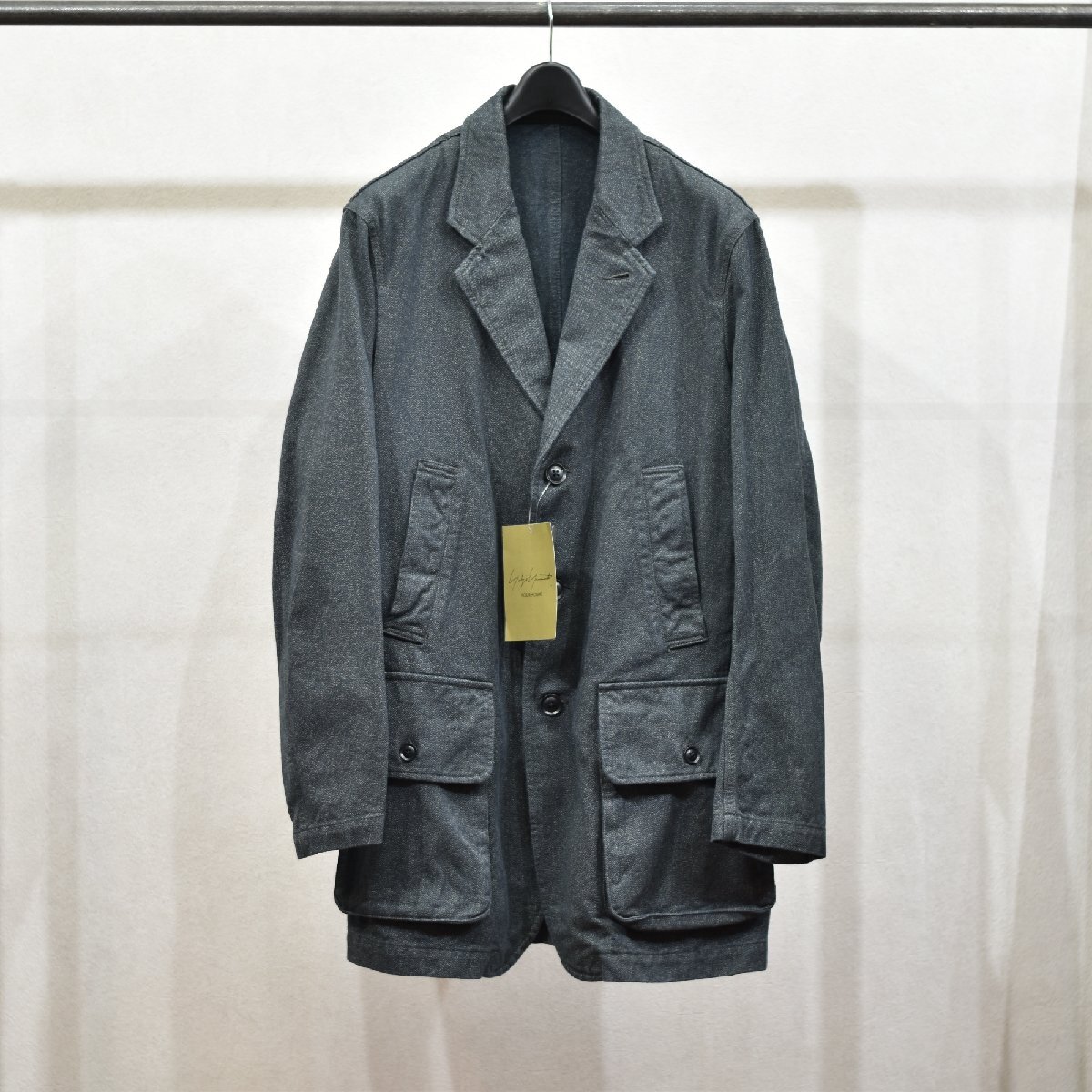 【Yohji Yamamoto POUR HOMME】 ジャケット / 2サイズ / ヨウジヤマモト プールオム拍卖