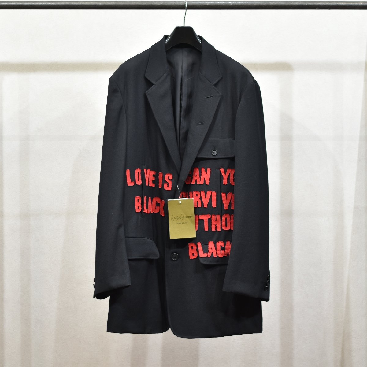 【Yohji Yamamoto POUR HOMME】 テーラード ジャケット / 3サイズ / ヨウジヤマモト プールオム拍卖