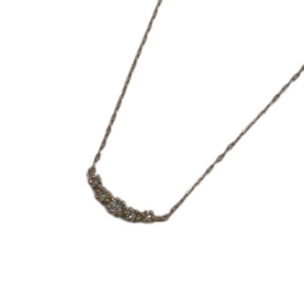 4℃ ヨンドシー K18 イエローゴールド MD付 ネックレス 1.1g レディース【送料無料】【質屋かんてい局横浜港南店】中古品 used AB拍卖