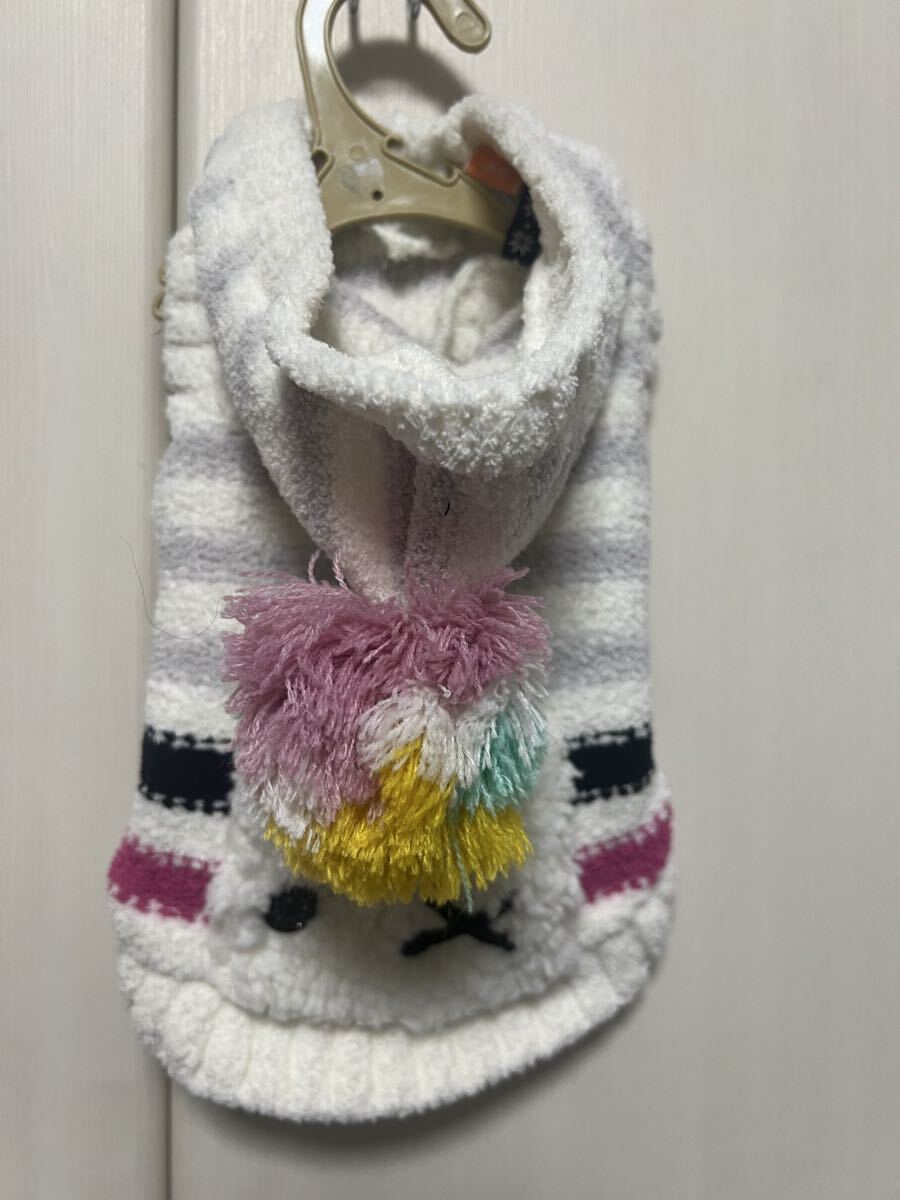 新品 ペットパラダイス fieldglide フィールドグライド レインボーポンポン ドッグウエア 犬 ペット服 3Sサイズ③拍卖