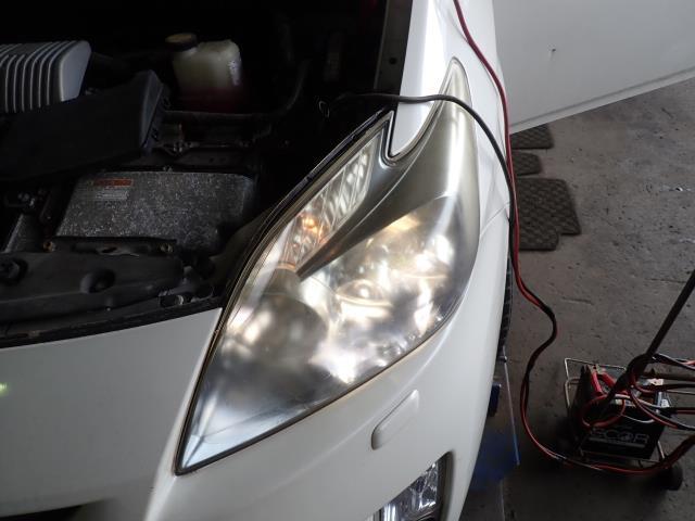 プリウス DAA-ZVW30 左ヘッドランプASSY 070 81150-47340拍卖