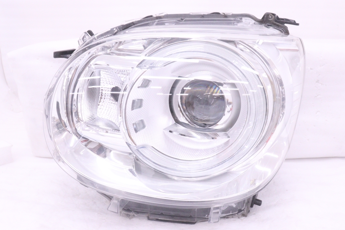 58-1223★LED LA800S ムーヴキャンバス★左ヘッドライト KOITO 100-69038 打刻:8L ユニット メッキ 純正★ダイハツ (DM)拍卖