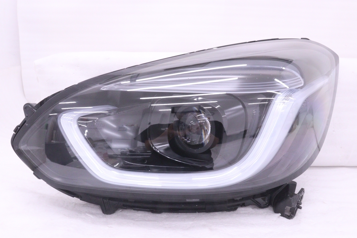 58-1292★美品★後期 LED GR3 フィット★左ヘッドライト STANLEY W4395 打刻:P ASSY ブラック 純正★ホンダ (UK)拍卖