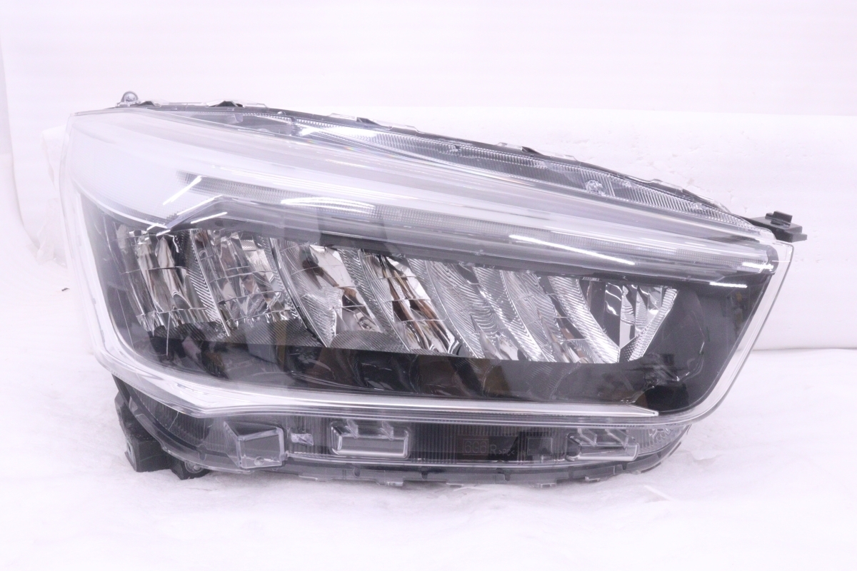 59-1850★前期 LED A200A ライズ★右ヘッドライト ICHIKOH 1991 打刻:AD ASSY ブラック 純正★トヨタ (KK)拍卖