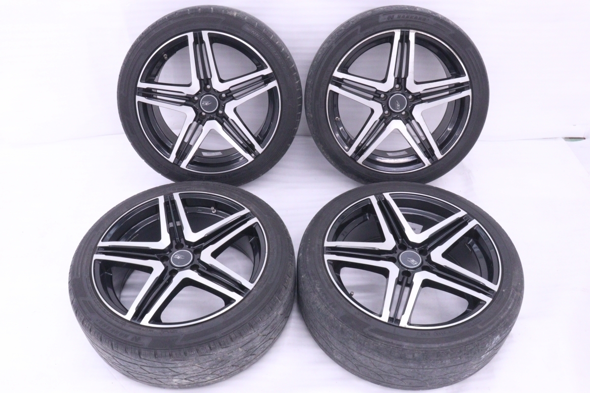 54-1379★【値下】Advanti RACING Concept-AG J325 ハリアー タイヤホイールセット4本 20×8.5J +35 5穴 PCD 114.3 トヨタ (QT)拍卖