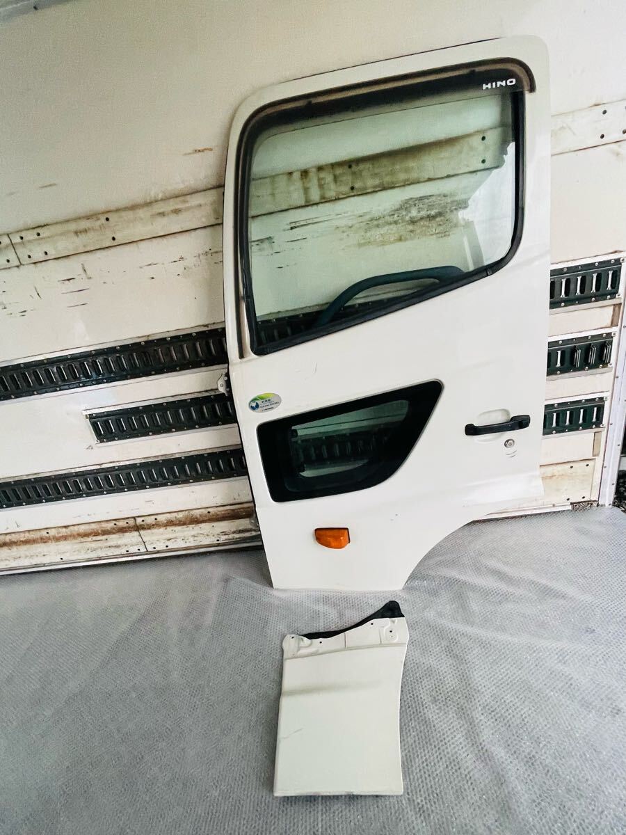 純正 日野 プロフィア グランドプロフィア ドア ヒンジ付き 左 左側 助手席側 動作車からの取り外し 150525拍卖