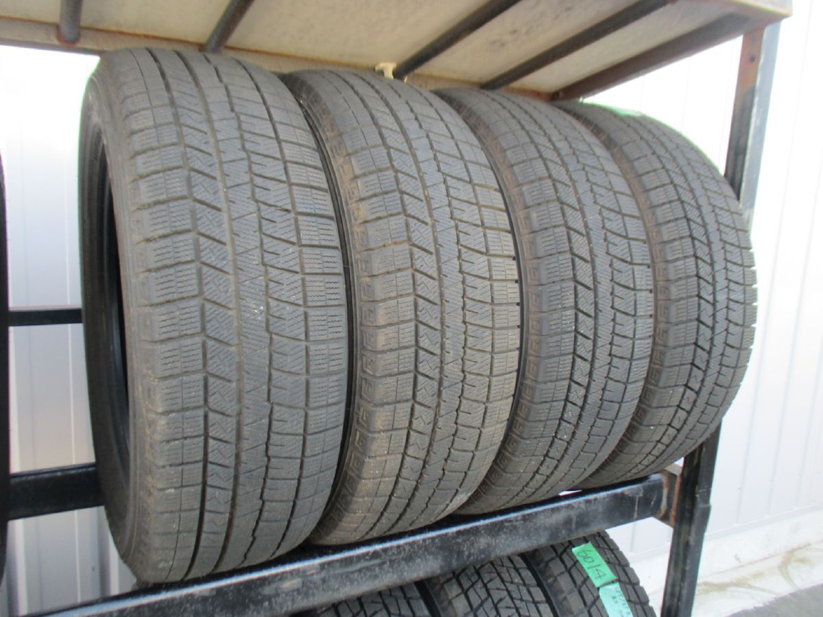 ★☆225/60R17 99Q ダンロップ WINTER MAXX WM03 スタッドレス 2021年製 4本 送料込 T60120809☆★インボイス領収書発行可能拍卖