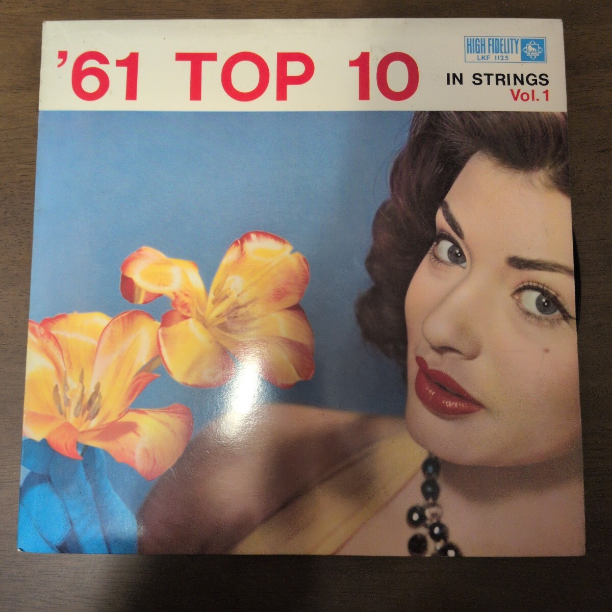 '61 Top 10 in strings / Leon Pops Orchestra Akira Ishikawa 国内盤10インチLPレコード拍卖