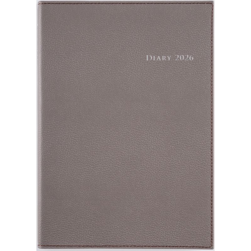 メール便発送 高橋書店 2026年手帳 No.437 デスクダイアリーカジュアル7 A5 週間バーティカル式 ウォームグレイ拍卖