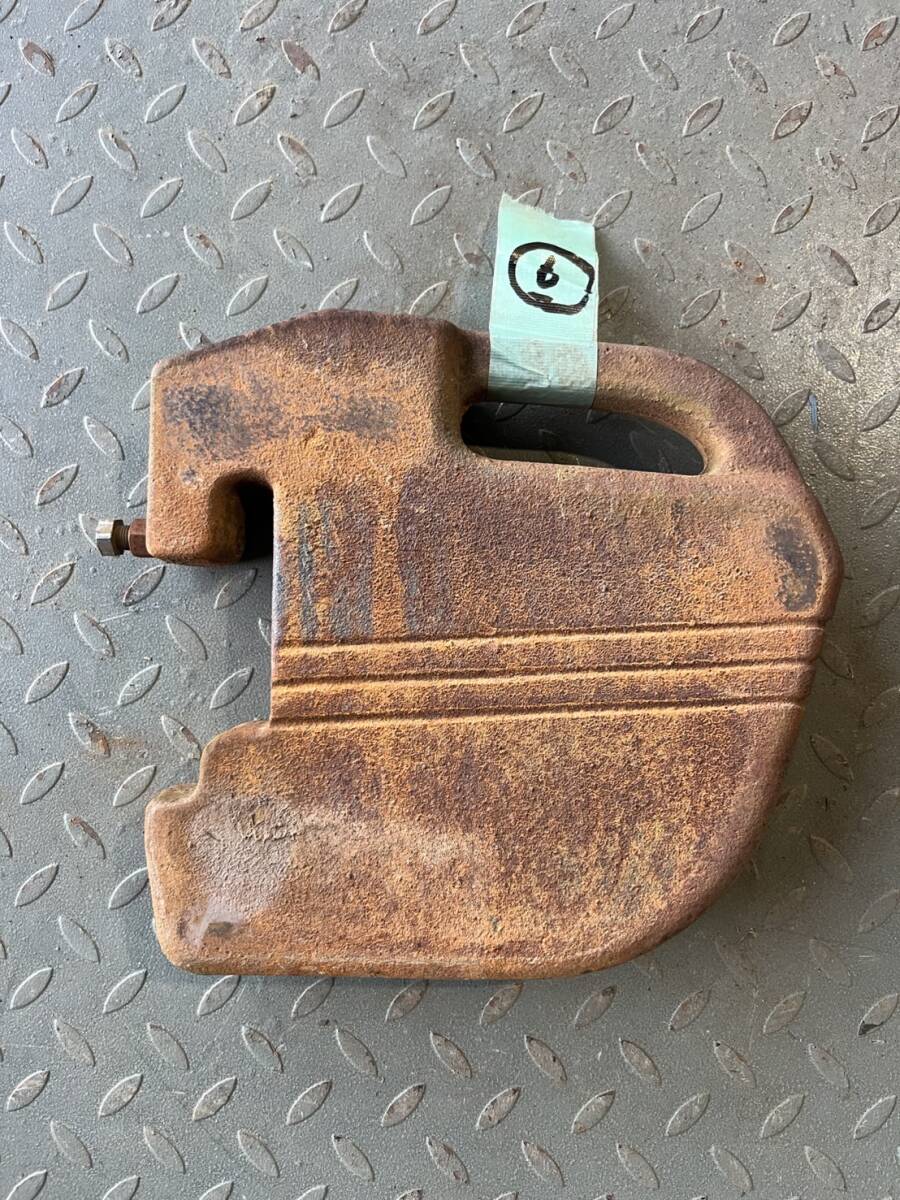 トラクターウエイト ⑥ 約29kg 倉庫保管拍卖