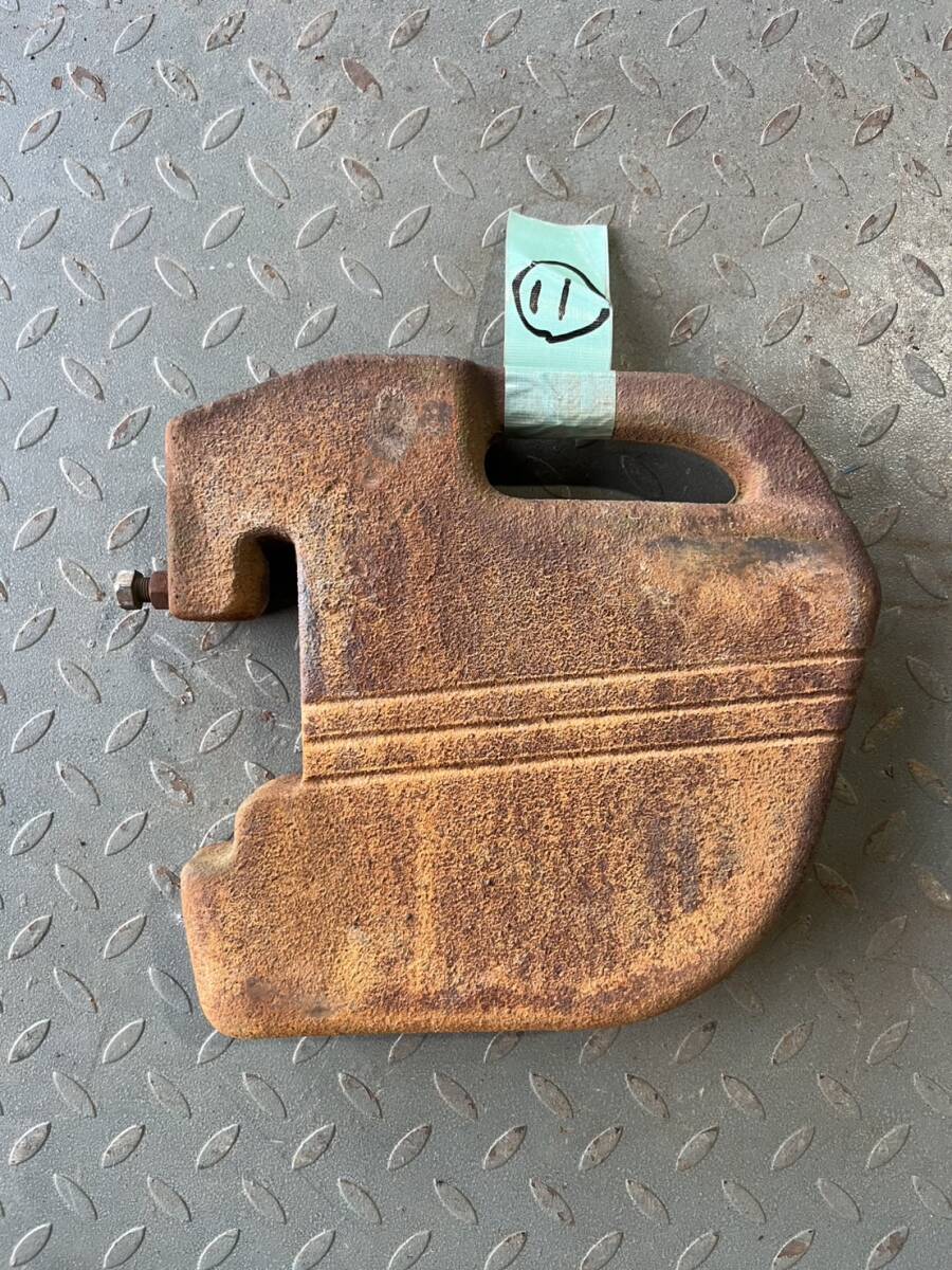 トラクターウエイト ⑪ 約29kg 倉庫保管拍卖