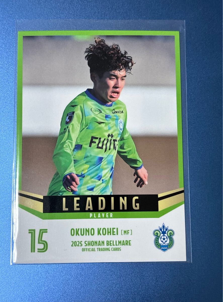 2025湘南ベルマーレオフィシャルトレーディングカード BM39 奥野耕平 LEADING Playerカード ガンバ大阪拍卖