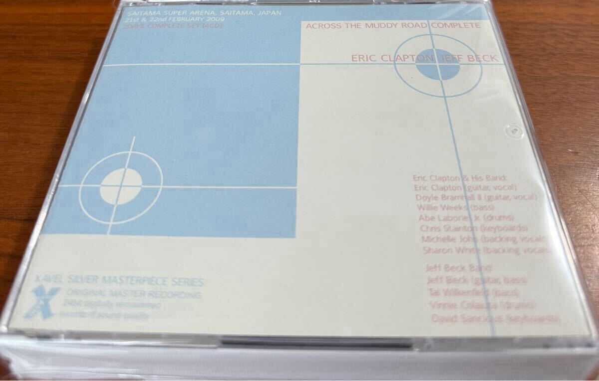 ◇Eric Clapton & Jeff Beck エリック・クラプトン ジェフ・ベック Across The Muddy Road Complete拍卖