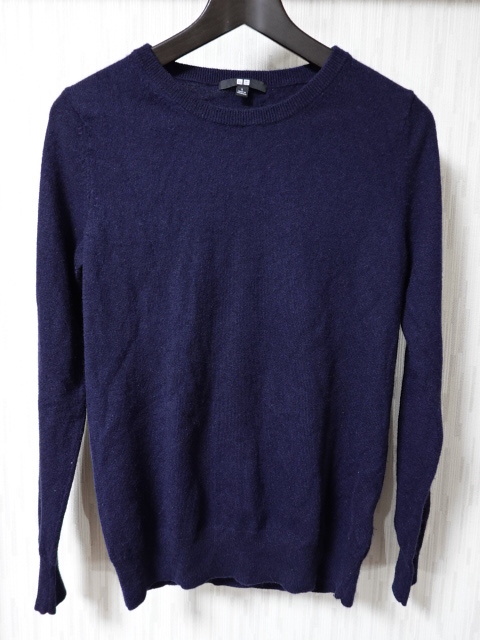 ●UNIQLO ユニクロ カシミヤ100 セーター L ●0901●拍卖
