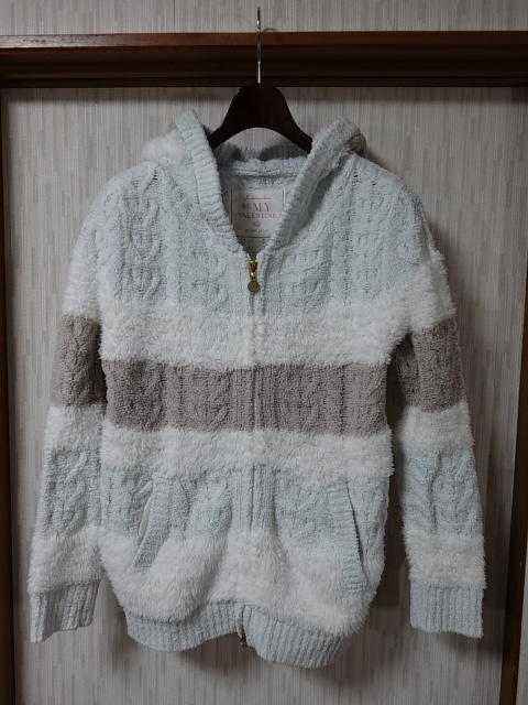 ●gelato pique ジェラートピケ ケーキボーダーパーカー PWNT171060 F●0918●拍卖