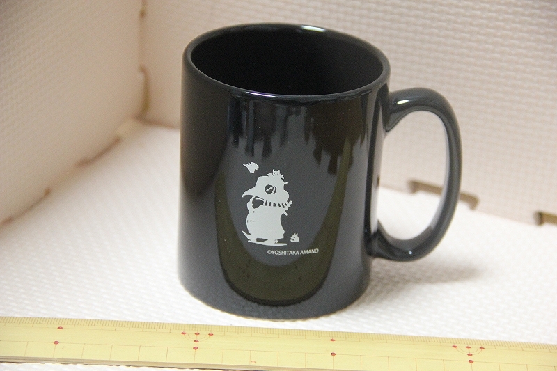 陶器製 天野喜孝 黒衣の剣士 ? モーグリ ? マグカップ 検索 ブラック メイジ 黒魔導士 ファイナルファンタジー グッズ FF拍卖