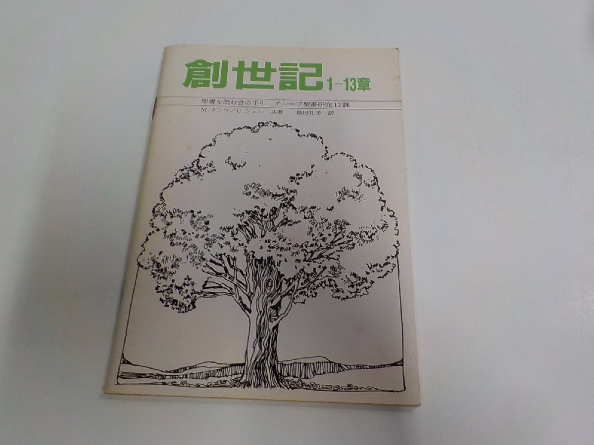 7V2981◆聖書を読む会の手引き グループ聖書研究 12課 創世記 1-13章 マリリン・クンツ 聖書を読む会 キズ・シミ・汚れ有☆拍卖