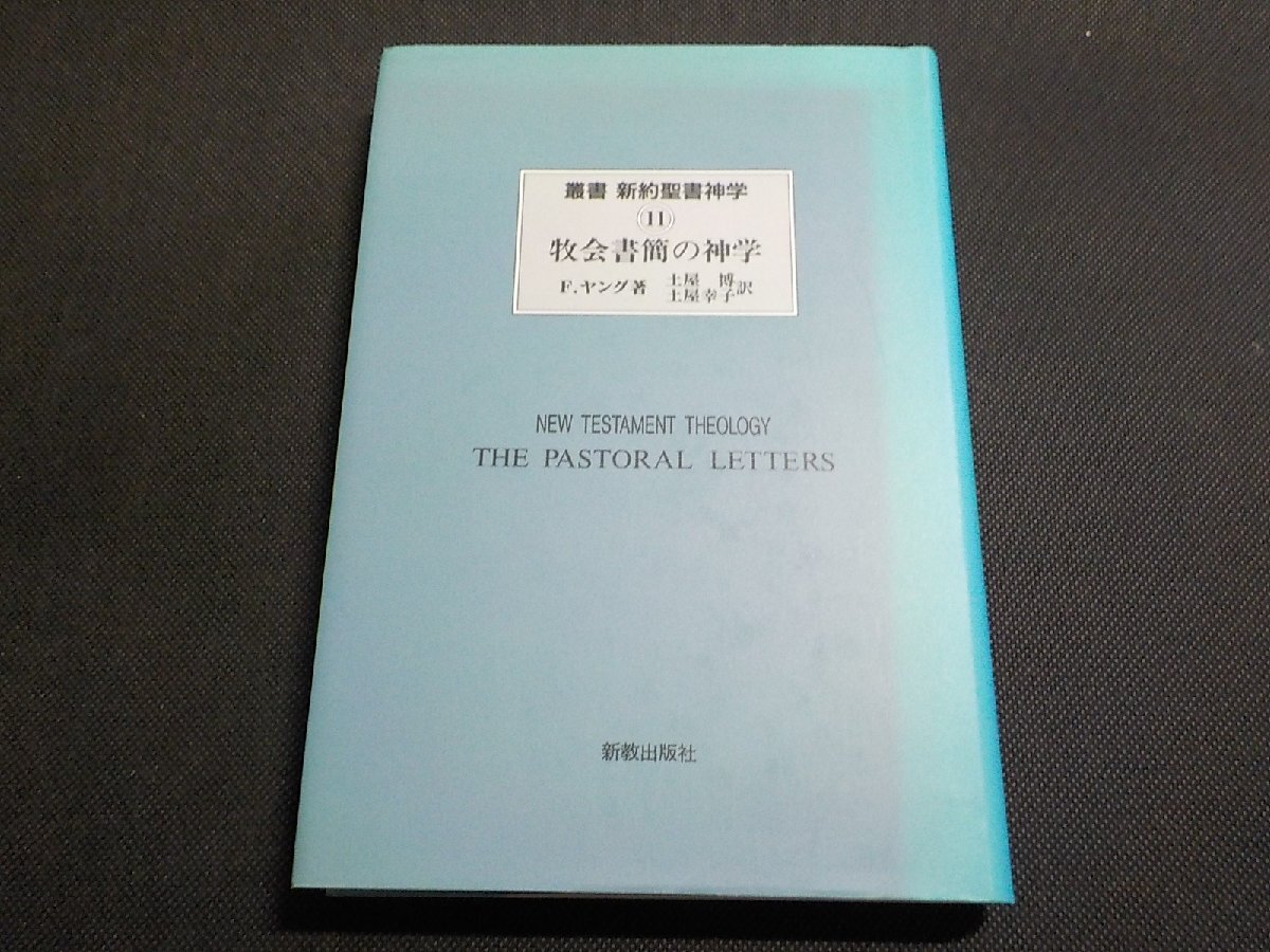 1U0627◆叢書 新約聖書神学 Ⅱ 牧会書簡の神学 F.ヤング 土屋博 土屋幸子 新教出版社(ク)拍卖