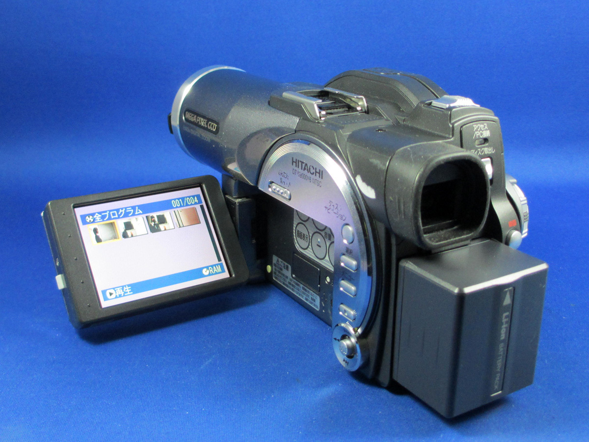 完動品 HITACHI Wooo DZ-M8000V6 DVDビデオカメラ拍卖