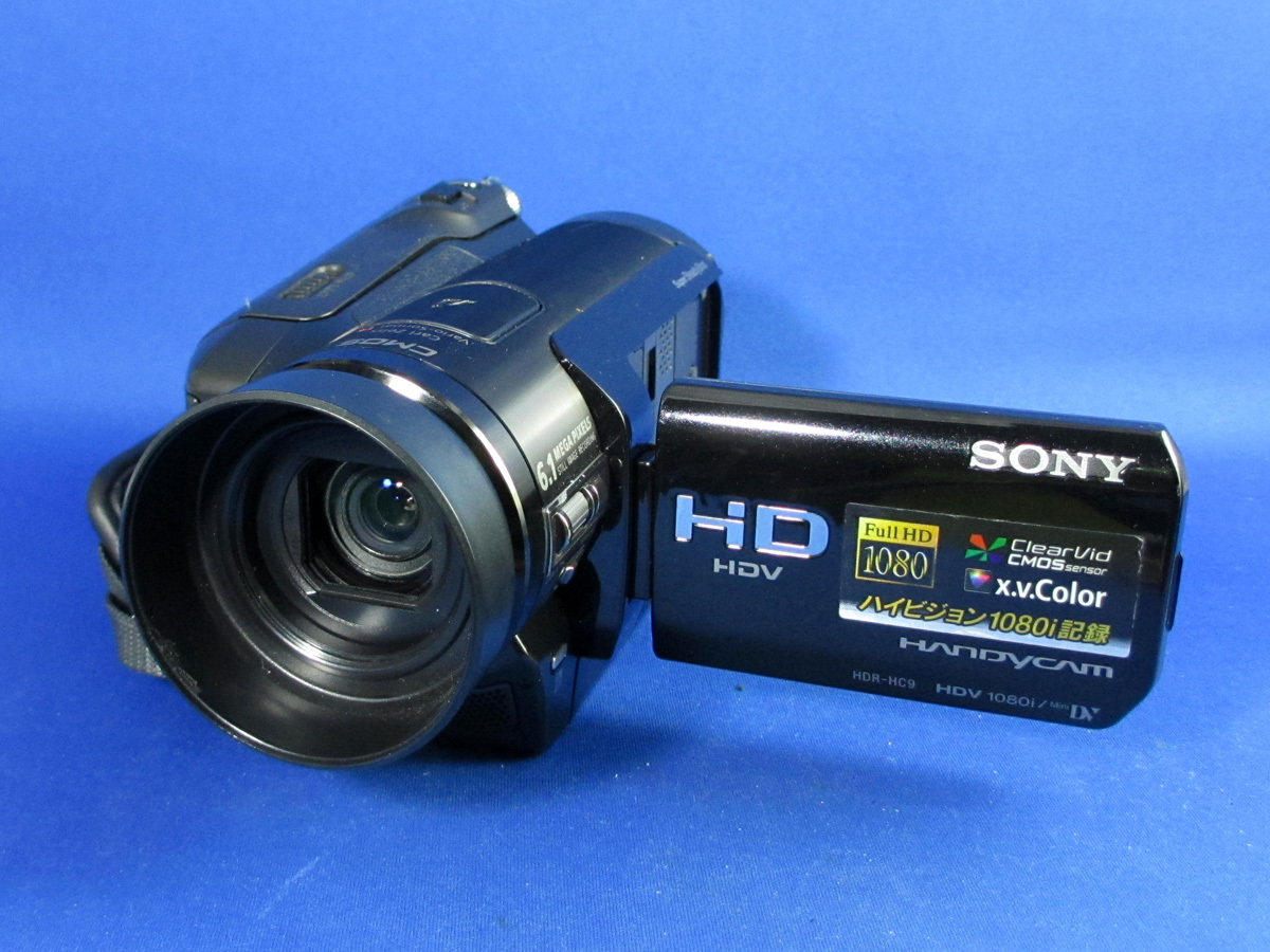 安心30日保証 SONY HDR-HC9 完全整備品 美品 HDVハイビジョンビデオカメラ ソニーHDVハンディカム y08拍卖