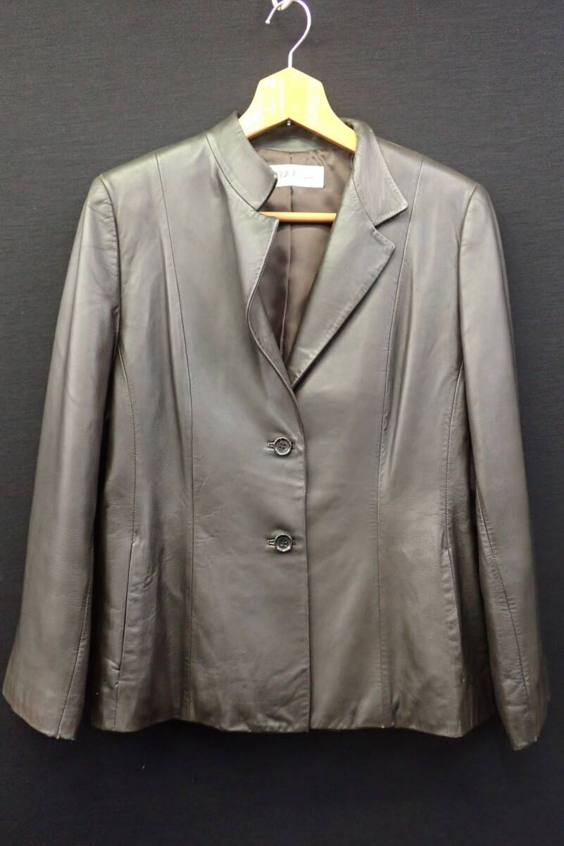 ■衣類07 レディース DELICE sports デリススポーツ シープレザー 羊革 ジャケット■東京スタイル/消費税0円拍卖