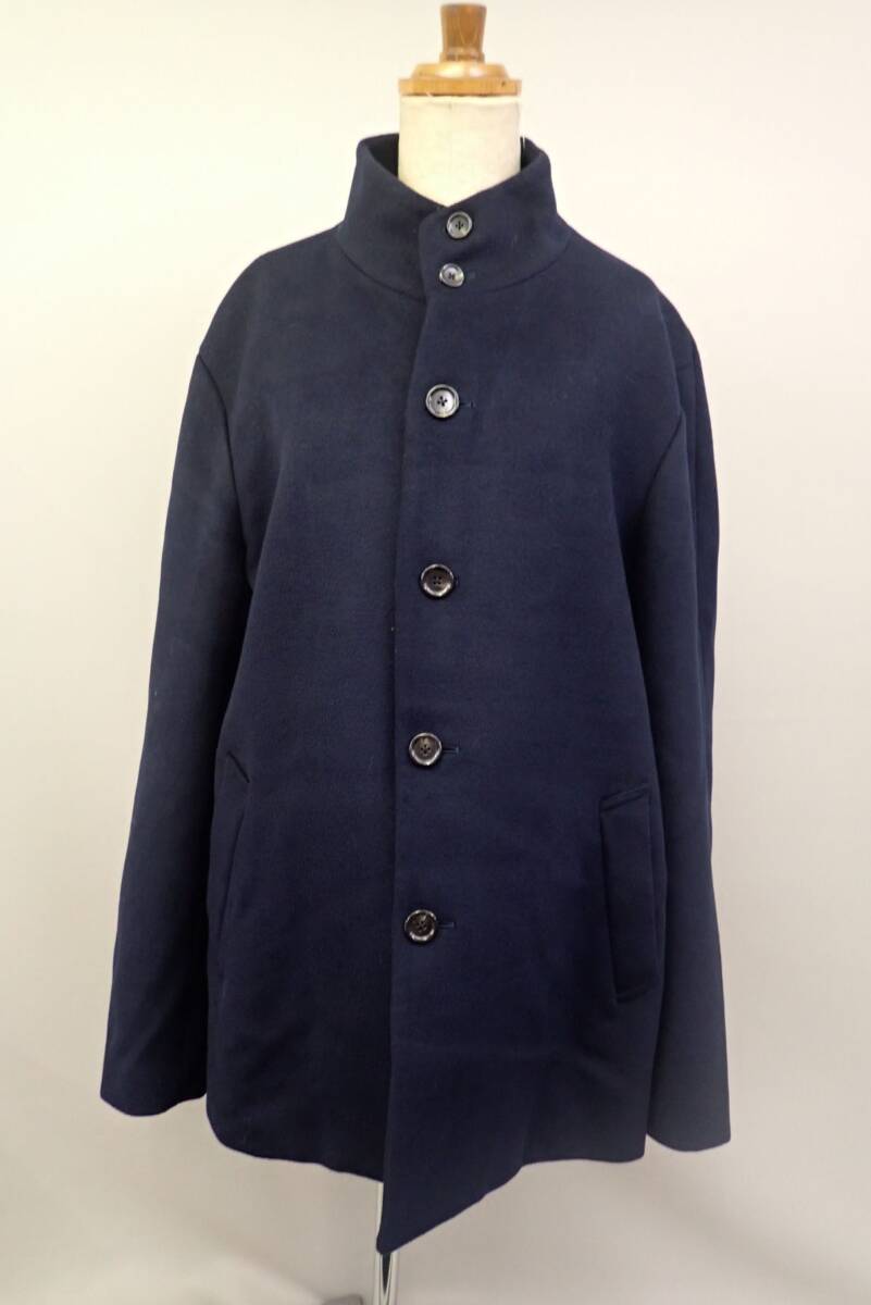 ■衣類12 メンズ タケオキクチ コート 濃紺■/消費税0円拍卖