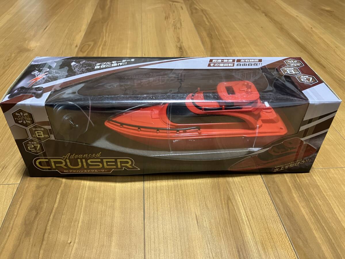 ◯RCアドバンスドクルーザー IB-253 赤 新品未開封 トイラジコン船 送料込拍卖
